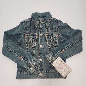 True Religion - Youth S - Jimmy Denim Jean Jacket Medium Vintage